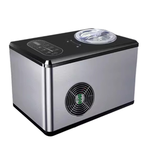 Machine à <span class=keywords><strong>glace</strong></span> miniature commerciale <span class=keywords><strong>et</strong></span> domestique entièrement automatique en acier inoxydable de 1,5 L, alimentation électrique - Product Image 1