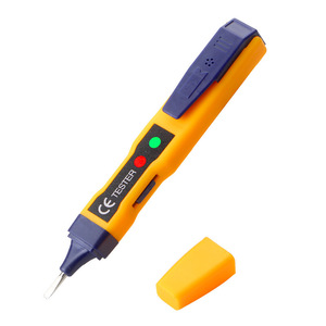 Inductive Test Pen 12-1000V Dual Led Display Single Phase <b>Voltage</b> <b>Detector</b> With Adjustable Range For Electrical Testing - Product Image 3