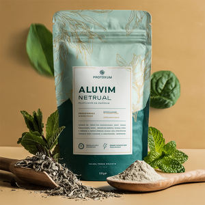 Stampa digitale su misura con chiusura a Zip lamina fustigata per uso alimentare richiudibile polvere di Mylar sacchetto di imballaggio con logo - Product Image 2