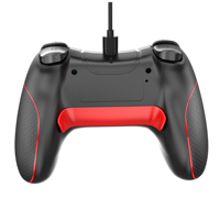 Manette de jeu multifonction à double vibration, contrôleur de jeu pour pc android ps3