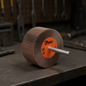 Disco Abrasivo de Tela con Solapa Ttake 100x50 mm, Vástago de 6 mm para Pulir - Product Image 3