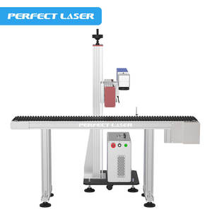 Máquinas de Marcado Láser de Enfoque Automático Perfect Laser - Venta Directa de Fábrica para Bolígrafos con Cinta Transportadora Personalizada 10w 20w 30w 50w - Product Image 3