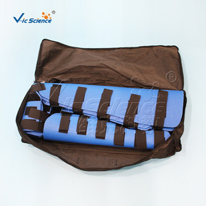 Attelles de jambe malléables en polymère haute densité pour la fixation orthopédique, le sauvetage minier et les premiers secours en extérieur ; entièrement portables. - Product Image 2