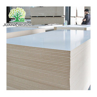 Panneau en mélamine blanche des deux côtés pour la décoration, logo du Bangladesh, 12mm, 15mm, 18mm, 1220x2440mm