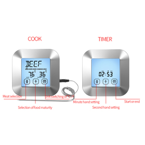 Termómetro Digital <span class=keywords><strong>de</strong></span> <span class=keywords><strong>Cocina</strong></span> con Pantalla Táctil Más Vendido para Cocinar Carne y Alimentos, Termómetro Doméstico - Product Image 3