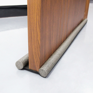 Modern Durable Energy Saving EPE Foam Cotton Draft Stopper with Screw Installation for Double Doors Under Door <strong>Barrier</strong> - Product Image 1
