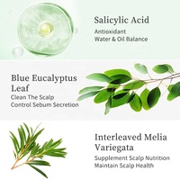Salon professionnel de soins capillaires Ampollas Para El Cabello pour le traitement antipelliculaire Ensemble d'ampoules d'essence antipelliculaires de 5ml