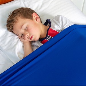 <span class=keywords><strong>Drap</strong></span> de lit élastique en soie de lait sensoriel pour enfants, favorisant le sommeil des nourrissons et des tout-petits - Product Image 4