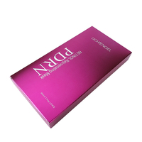 Vente en gros de masques faciaux personnalisés avec impression, emballage en papier, masque facial, boîte cosmétique avec impression à chaud