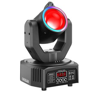 Iluminación de escenario profesional 200W LED haz de luz con cabezal móvil Dmx rotación escenario efecto luz con anillo Dmx Dj equipo - Product Image 1