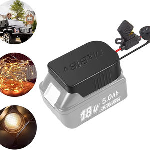 High Quality <b>Connector</b> <b>Adapter</b> With Fuse and Wires for Power Tools 18V Replacement Battery Power <b>Adapter</b> - Product Image 4