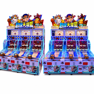 Máquina de Juego de Baloncesto Super Slam <span class=keywords><strong>Dunk</strong></span> Operada con Monedas, Equipo de Arcade de Redención para Parques de Diversiones Interiores - Product Image 3