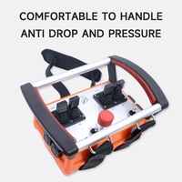 Télécommande hydraulique fiable pour équipement hydraulique industriel 24V DC IP67 Portée 1km Chargeur de grumes Grue