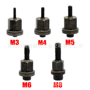 HIFESON <b>Rivet</b> <b>Nut</b> Gun Bits M3 M4 M5 M6 M8 M10 Hex Head Steel Zinc Plated For Electric Pneumatic Tools - Product Image 5