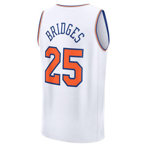 2025 Hommes New York # Maillots de basket-ball personnalisés 25 Bridges Jersey, chemises brodées, uniformes pour jeunes, vêtements de sport avec logo - Product Image 3