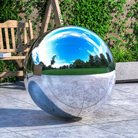 Boules décoratives de jardin extérieur de diamètre 304 38mm-3000mm personnalisées en gros Fourniture directe d'usine durable et antirouille