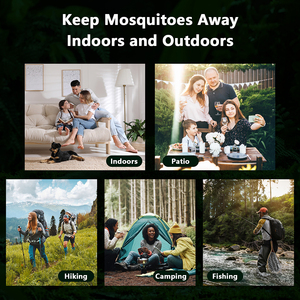 Répulsif anti-moustiques personnalisé rechargeable, portable, électrique, pour l'extérieur, pour le camping, dispositif anti-insectes - Product Image 4