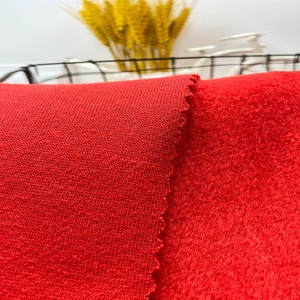 <span class=keywords><strong>100</strong></span> tela de punto de rizo francés de algodón orgánico certificado al por mayor tela de rizo cepillado - Product Image 1