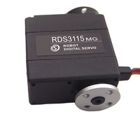 Servomoteur numérique à double arbre de sortie à couple élevé DS RDS3115MG 4,8V-7,2V pour Arduino, robot mécanique DIY, jouet télécommandé