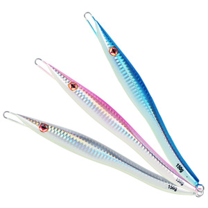 Señuelo de jigging de 150g de hundimiento lento para pesca en aguas profundas, cebo de pesca en agua salada, anzuelo de jig de aleación de plomo para pesca marina. - Product Image 1