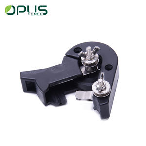 مفتاح عزل كهربائي بلاستيكي أسود للسياج الكهربائي للمزرعة، للتركيب على الأعمدة الخشبية - Product Image 5