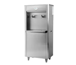 Thép không gỉ 2 Tap 3 tap Máy làm lạnh 100L/hr nước thương mại Cooler Dispenser