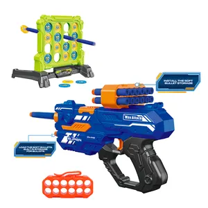 Hochwertige neue Schaum pistole Spielzeug Kinder EVA Soft Bullet Gun mit 20 Kugeln schießen Targe Game Soft Gun Spielzeug als Geschenk andere zu