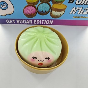 Jouet de compression en forme de boule de pain de dessin animé, rebond lent, jouets sensoriels anti-stress, emballés en boîte colorée, jouets à presser, vente en gros - Product Image 2