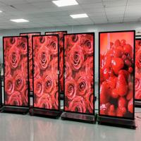 Полноэкранный ЖК-киоск Digital Signage вертикальный рекламный дисплей USB Wifi Тотем для внутренней рекламы