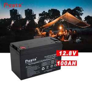 NEATA Solid State LiFePO4 12V 100Ah-200Ah 1-2,5KWH Smart BMS 10000 Cycli Batterijpakket voor Thuis, Kamperen en Energie - Product Image 1