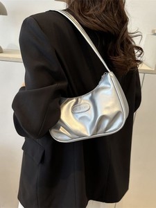 2026 New Style Foldable Genuine Leather Women's Single Strap <b>Bag</b> High Quality Waterproof Lightweight Unique Design - Product Image 3