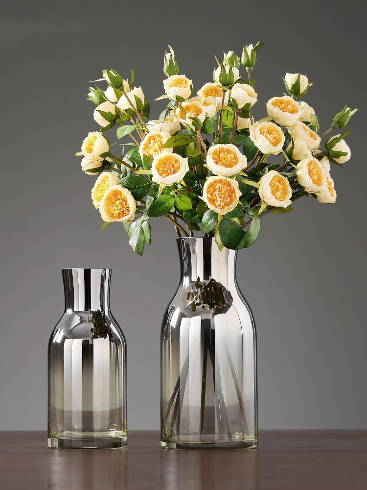 Factory Produced Wholesale Glass Flower Vases for Home Decor