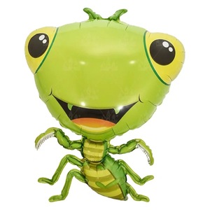 Globos de Aluminio con Dibujos Animados de Animales, Insectos, Lindas Mariquitas, Ranas, Caracoles, Hormigas, Mantis, Decoración de Cumpleaños - Product Image 3