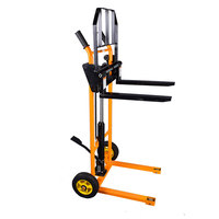 Plateforme de levage portable légère, chariot élévateur manuel hydraulique, mini transpalette manuel