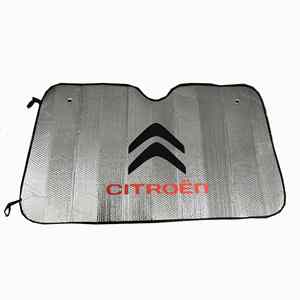 Parasol Plegable y Retráctil para Ventana Delantera de Coche, Diseño de Burbujas en PVC/EVA, Moderno, Duradero, Reciclable, Personalizable, Promocional - Product Image 2