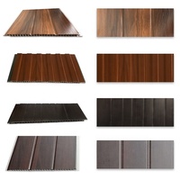 Panneau mural en PVC stratifié imitation bois pour faux plafond et panneaux muraux de douche