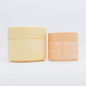 Customized Logo 20g/30g Eye Cream <b>Packaging</b> Transparent <b>Glass</b> Jar With Gold Screw Cap Cosmetic Lotion Round Jar - Product Image 5