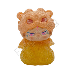 Doudou Bestie Auspicieuse Orange Sable Sucré Figurines de Collection Animaux Boîte Mystère Jouets Capsule pour Cadeau - Product Image 5