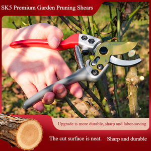 Forbici da <span class=keywords><strong>Potatura</strong></span> Professionali con Molla Rinforzata, Impugnatura Antiscivolo Ergonomica per la <span class=keywords><strong>Potatura</strong></span> <span class=keywords><strong>di</strong></span> Meli - Product Image 2