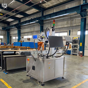 Machine de marquage laser double pour le codage QR, la date et la loterie, anti-contrefaçon, pour bouteilles en plastique, cosmétiques, aliments, ligne de production automatisée - Product Image 2