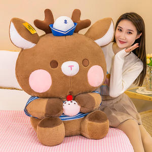 AIFEI TOY Internet célébrité nouvelle série Honey Kiss poupée Honey Kiss Little Deer peluche jouet poupée pour enfants en gros - Product Image 3