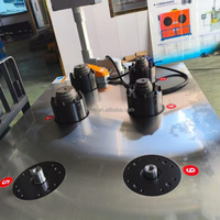 Máquina Industrial de Alta Precisión para Formar Extremos de Tubos de Aluminio de 8 Estaciones con Servoaccionamiento para Expansión, Reducción y Dimensionamiento