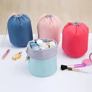 Custom recycled simply polyester waterproof nylon drawstring sports cloth backpack wholesale picnic snack bag