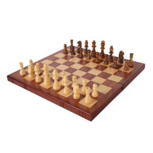 Factory Custom Luxury Children's Wooden Board Game <strong>Chess</strong> <strong>Set</strong> with Eco-Friendly Foldable Storage Box <strong>Unique</strong> Design <strong>Chess</strong> Pieces - Product Image 1