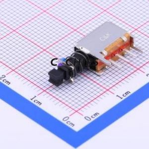 PN11SHNA03QE Pushbutton Switch Through hole Component (THT) Switch Single Pole Double Throw No Lock 100000 22mm - Product Image 2