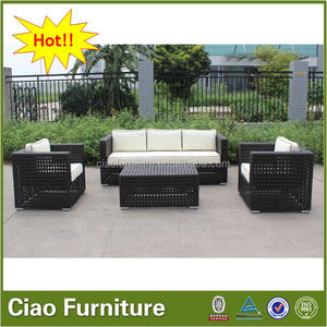 Vente à chaud <span class=keywords><strong>de</strong></span> meubles en rotin LeCong <span class=keywords><strong>canapé</strong></span> <span class=keywords><strong>de</strong></span> <span class=keywords><strong>jardin</strong></span> extérieur résistant aux UV deux simples avec ensemble <span class=keywords><strong>de</strong></span> canapés en cube à trois places - Product Image 6