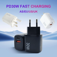 Vente en gros de chargeur de téléphone de qualité originale Charge rapide Chargeur super rapide Bloc de type C Chargeur mural