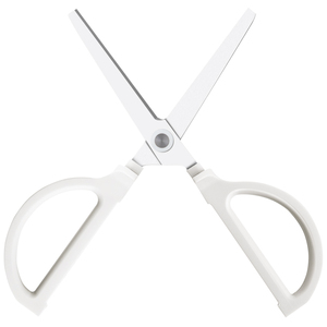 <span class=keywords><strong>Ciseaux</strong></span> de bureau <span class=keywords><strong>verticaux</strong></span> blancs Deli NS051 avec base, antirouille, pour la maison, l'école, les étudiants, <span class=keywords><strong>ciseaux</strong></span> manuels, 96 pièces par carton - Product Image 2