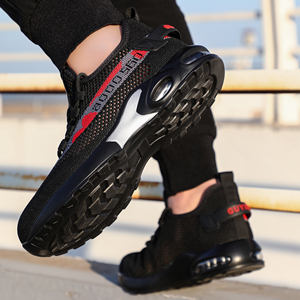 Mejor marca de calzado de seguridad, zapatos de seguridad con punta de acero y tacón alto, calzado de seguridad para ingeniería y trabajo. - Product Image 4