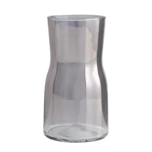 Прозрачная Высокая стеклянная ваза для украшения дома и свадьбы